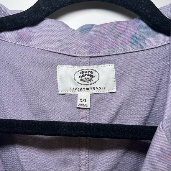 NWOT Lucky Brand Womens x Laura Ashley Cotton floral Printed Coverall Romper‎ - Picture 3 of 6